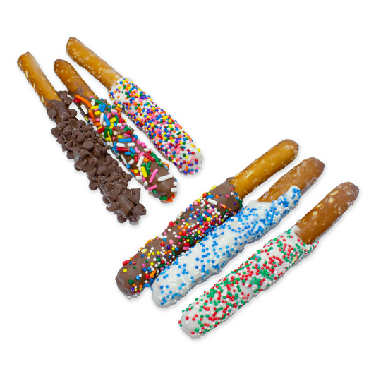 Chocolate Covered Pretzel Rods