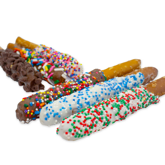 Chocolate Covered Pretzel Rods